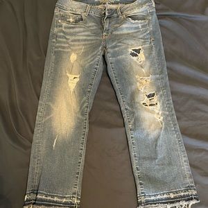 American Eagle Crop Jean Capris